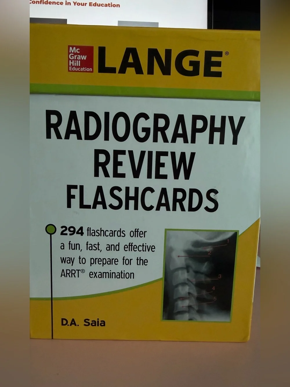 LANGE Radiography Review Flashcards - ARRT